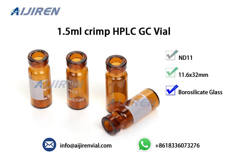<h3>2ml Crimp Autosampler Vial for HPLC - Aijiren Vials</h3>
